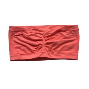 Delia's Salmon Pink Bandeau OS
